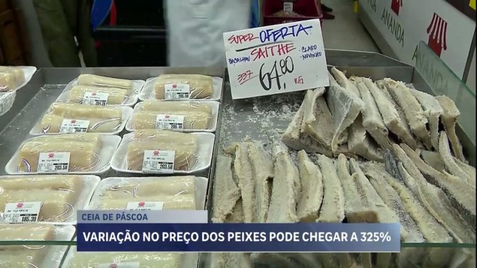 Variação do bacalhau pode chegar a 325% em Belo Horizonte