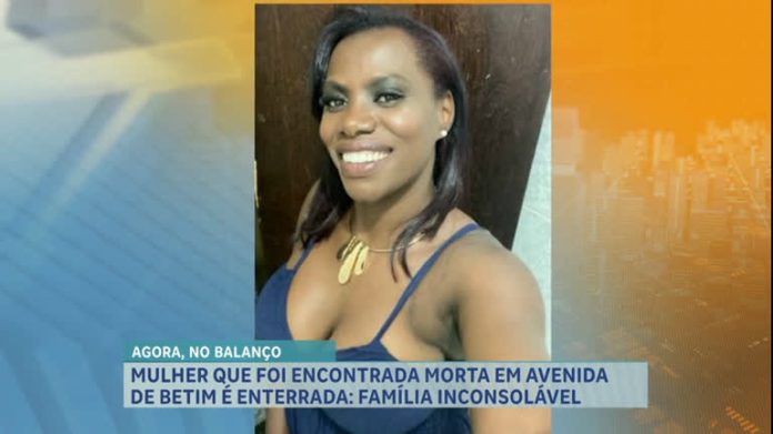 Corpo de mulher encontrada morta em avenida de Betim (MG) é enterrado