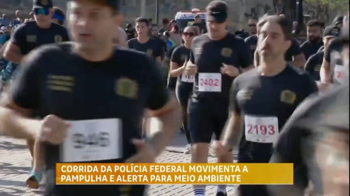 Corrida da Polícia Federal movimenta Belo Horizonte e alerta para o meio ambiente