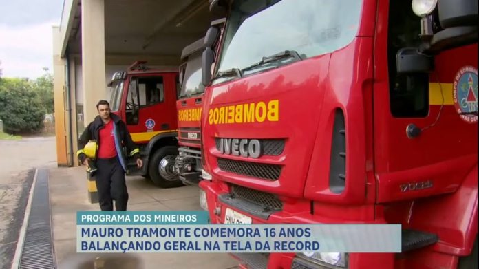 Mauro Tramonte comemora 16 anos à frente do Balanço Geral na Record Minas