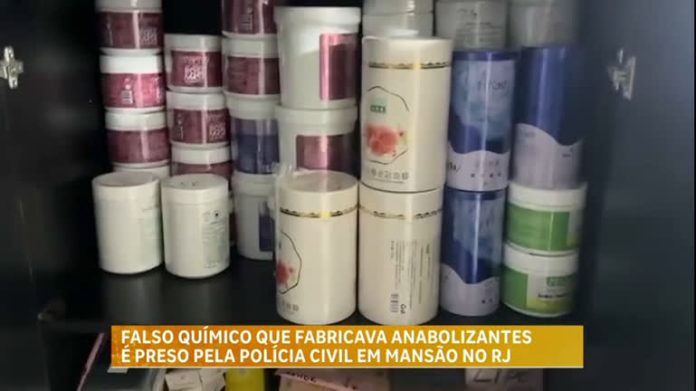 Mineiro suspeito de fabricar anabolizantes clandestinos é preso no RJ