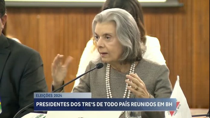 Ministra do STF, Cármen Lúcia, destaca importância da garantia de segurança das urnas em BH