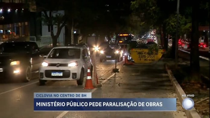 Obras de implantação de ciclovia na Av. Afonso Pena podem ser paralisadas em BH